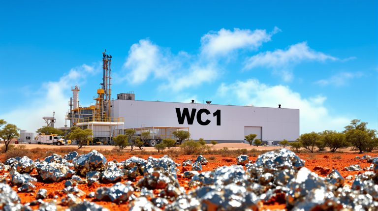 West Cobar Metals Ltd-WC1-WC1 facility in mining landscape.