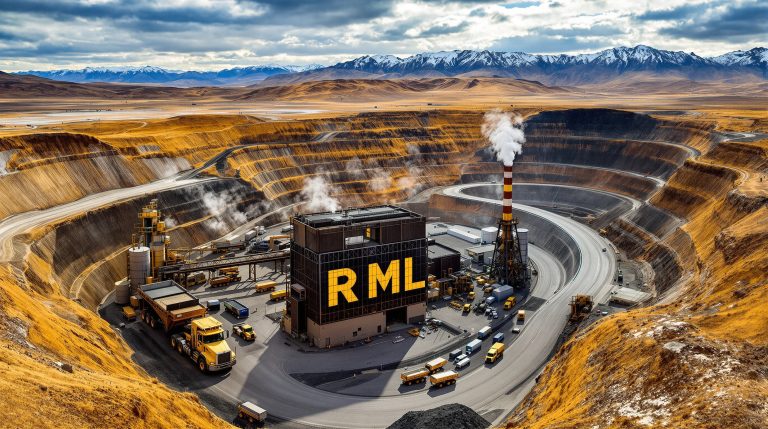 Resolution Minerals Ltd-RML-RML mining site with industrial buildings.