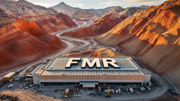 FMR Resources Ltd-FMR-FMR factory amidst vibrant desert mountains.