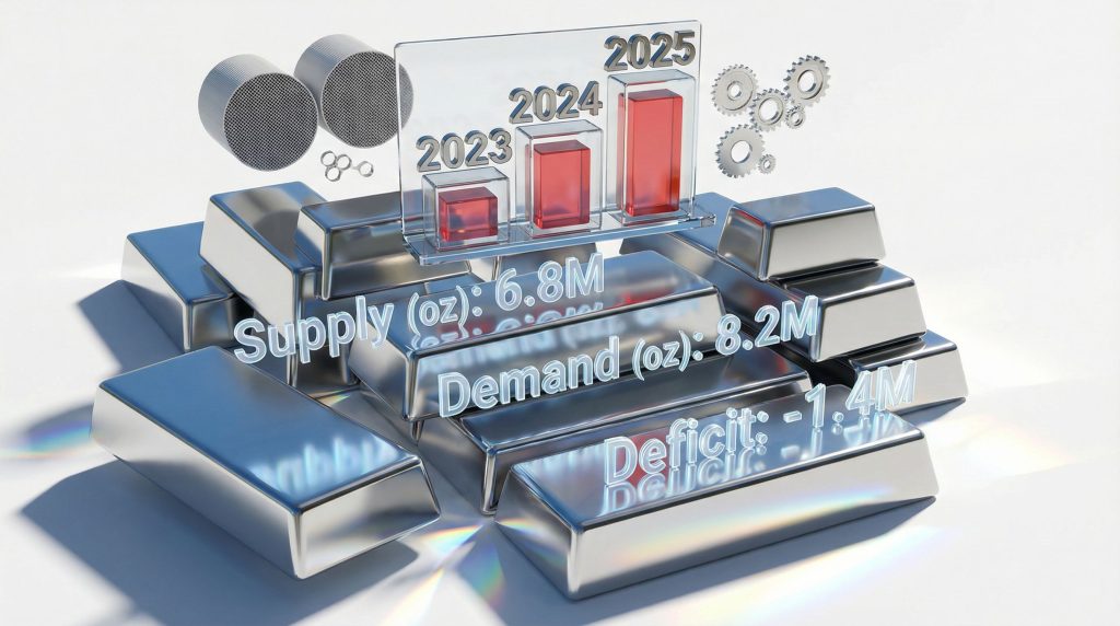 Platinum price rally; rising demand forecast.
