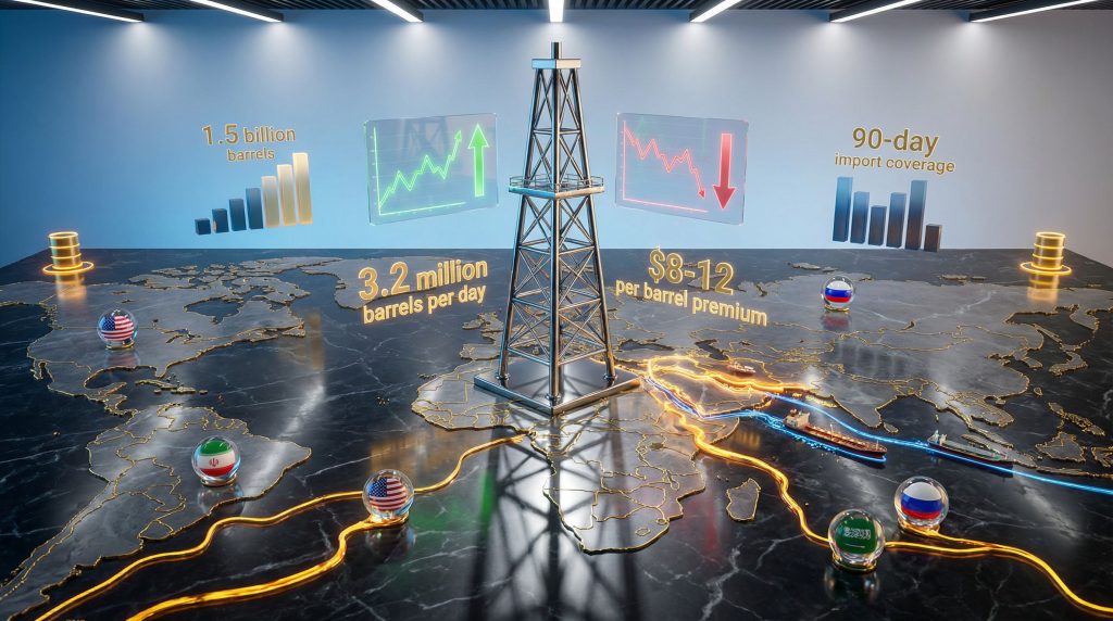 Oil prices influenced by geopolitical factors.