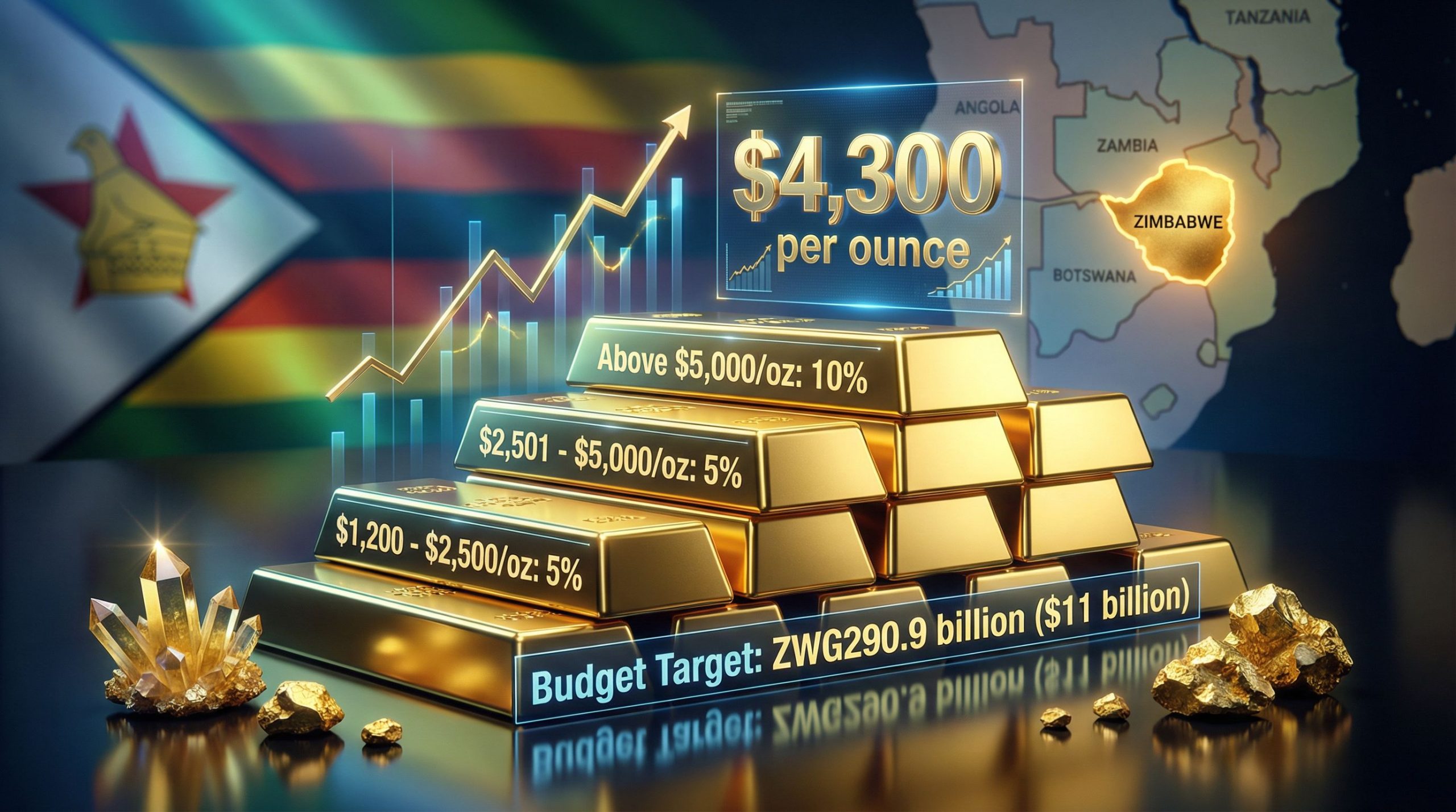 Zimbabwe Gold Royalty: New Progressive Mining Tax Rates