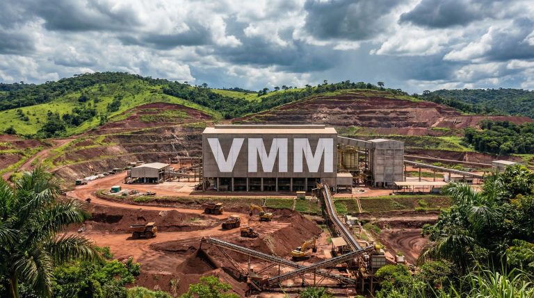 Viridis Mining and Minerals Ltd-VMM-VMM mining facility in lush landscape.