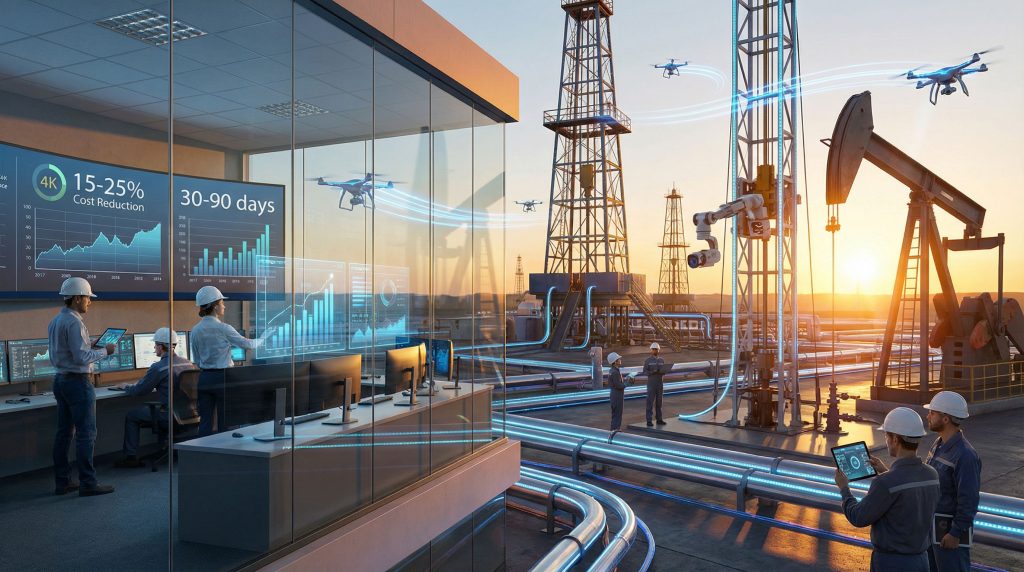 Innovative technology enhancing oil and gas industry.