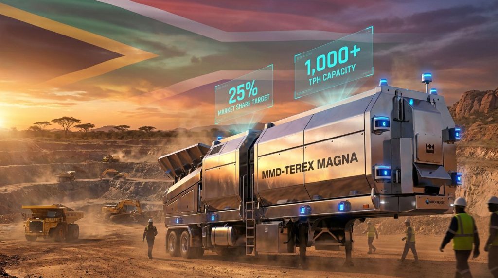 MMD Mineral Sizing Africa partners with Terex Magna.