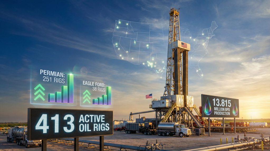 U.S. Oil Rig Count Comeback: Production Efficiency Surge