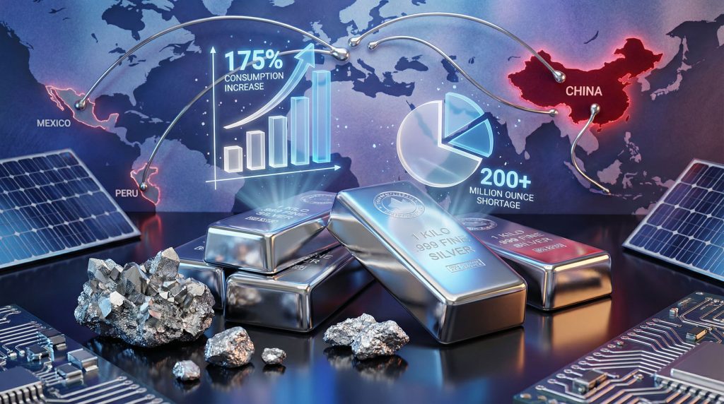 China silver export restrictions impact global supply.