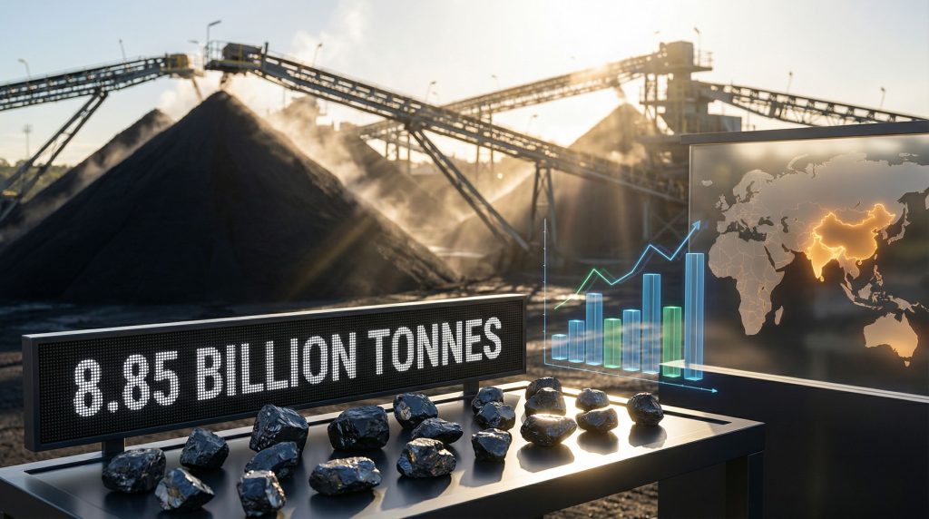 Global coal demand decline visualized with charts.