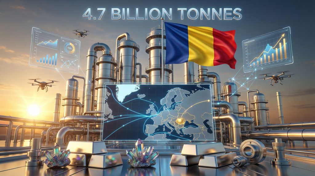 European Lithium JV in Romania visualization.