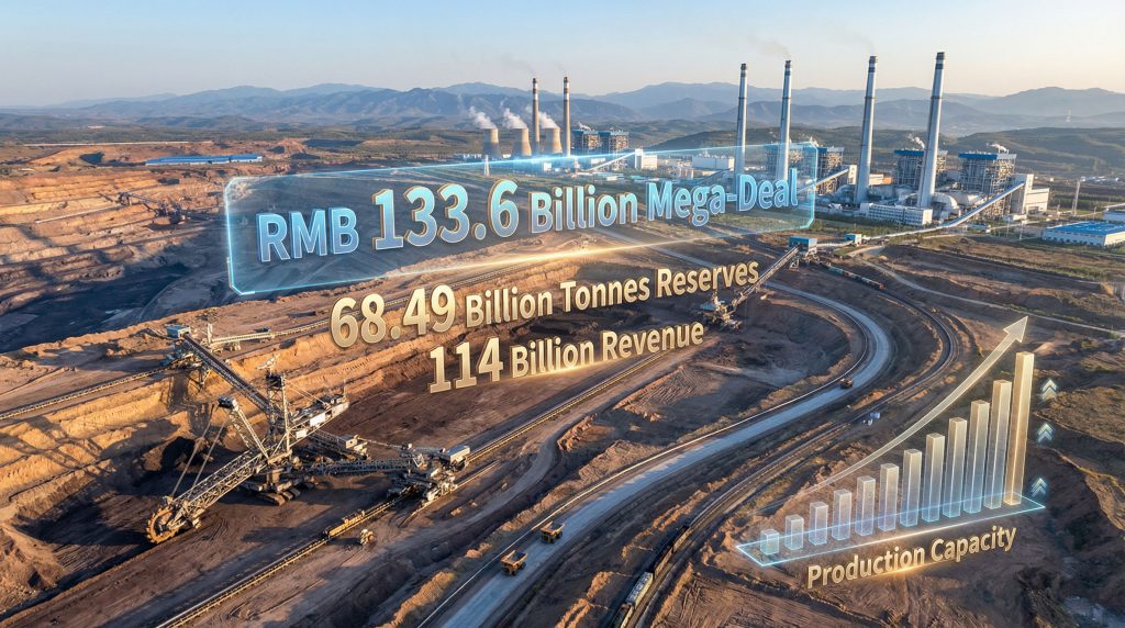 Shenhua coal asset acquisition mega-deal landscape.
