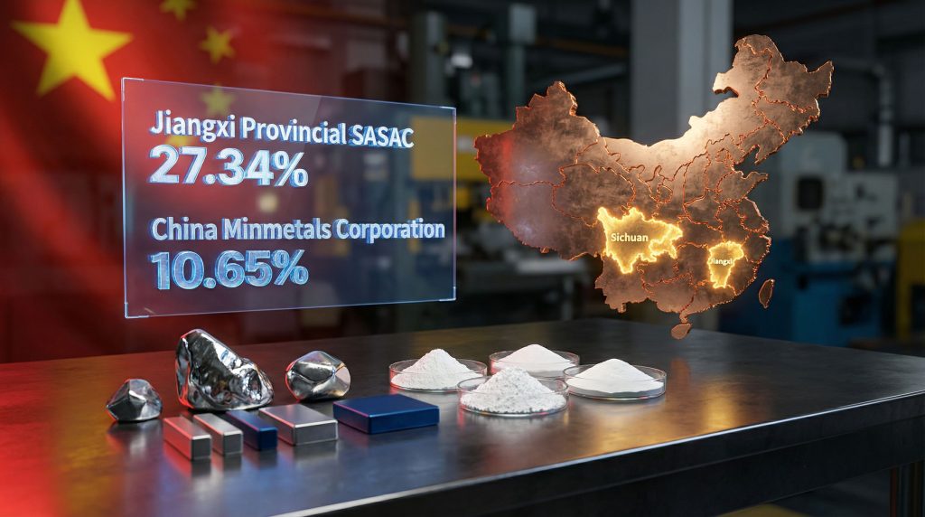 China supports Shenghe Resources investments.
