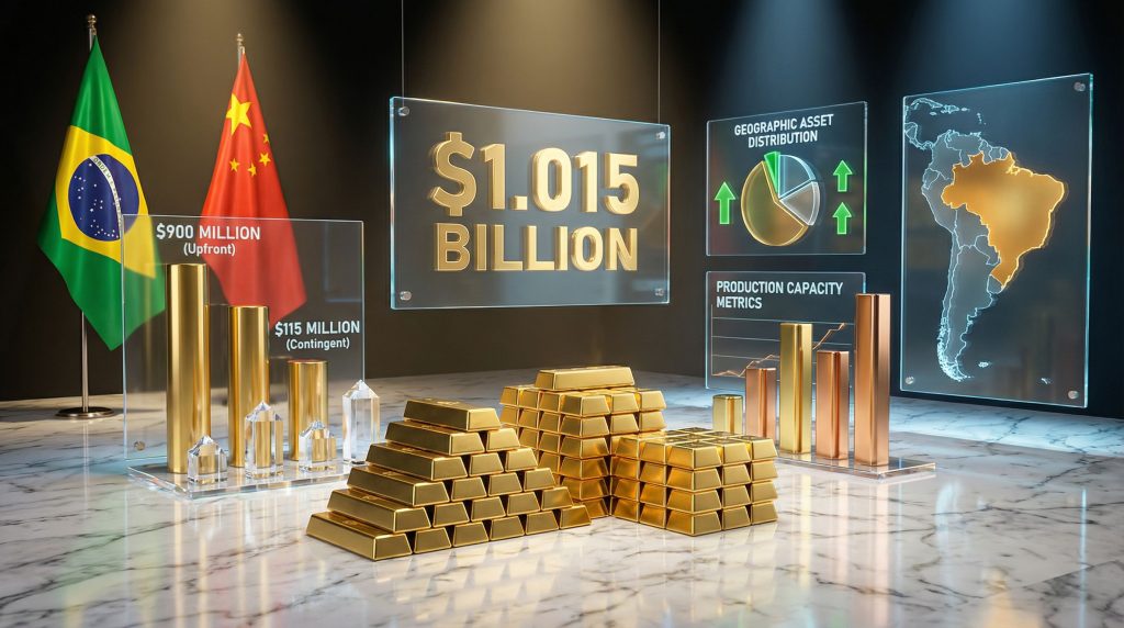 Equinox Gold's $1.015B Brazil portfolio sale.
