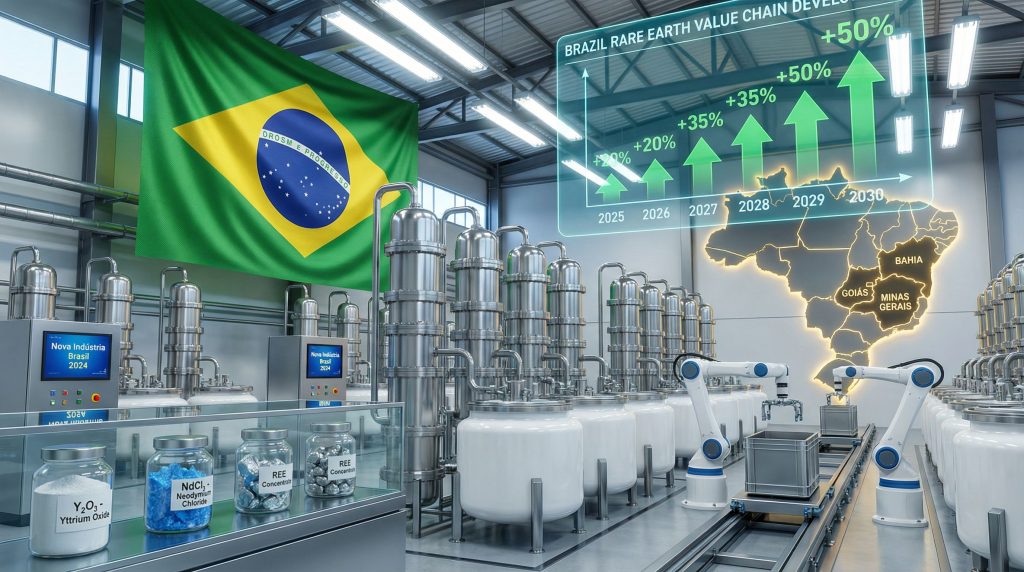 Brazil's rare earth industrial policy: futuristic lab.