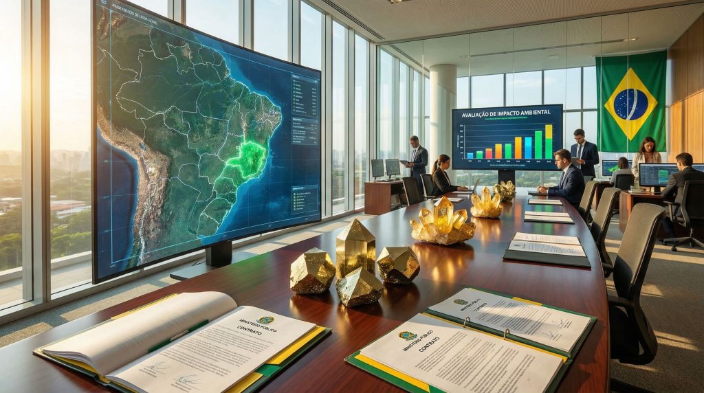 Brazilian prosecutors evaluate environmental impact data.