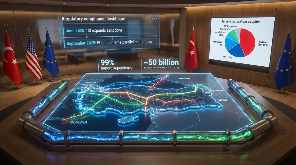 Turkey gas deals with Iran and Turkmenistan: Pipeline map display.