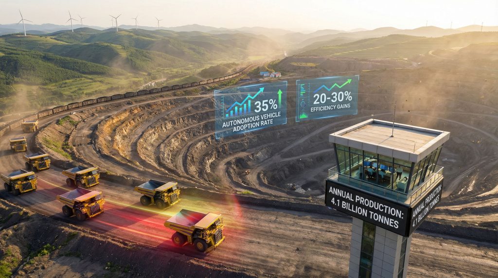 China dismantling coal sector with technology advancements.