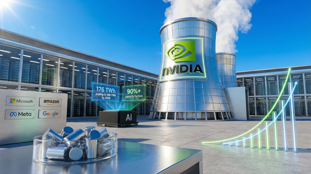 NVIDIA supports nuclear power for AI data centers.