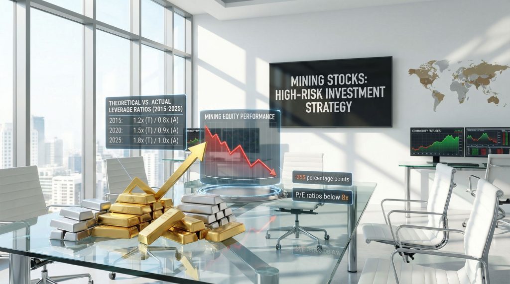 Mining stocks debate: high-risk investment strategy.