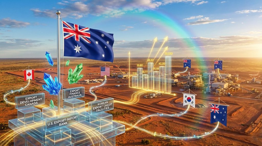 Australian outback illustrating Arafura rare earths project financing.