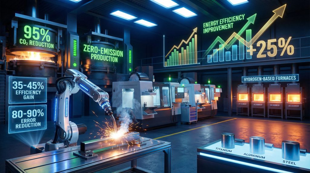 Advanced innovations in metal production processes.