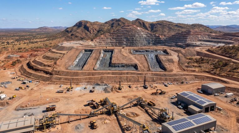 Iltani Resources Ltd-ILT-ILT mining site with solar panels.