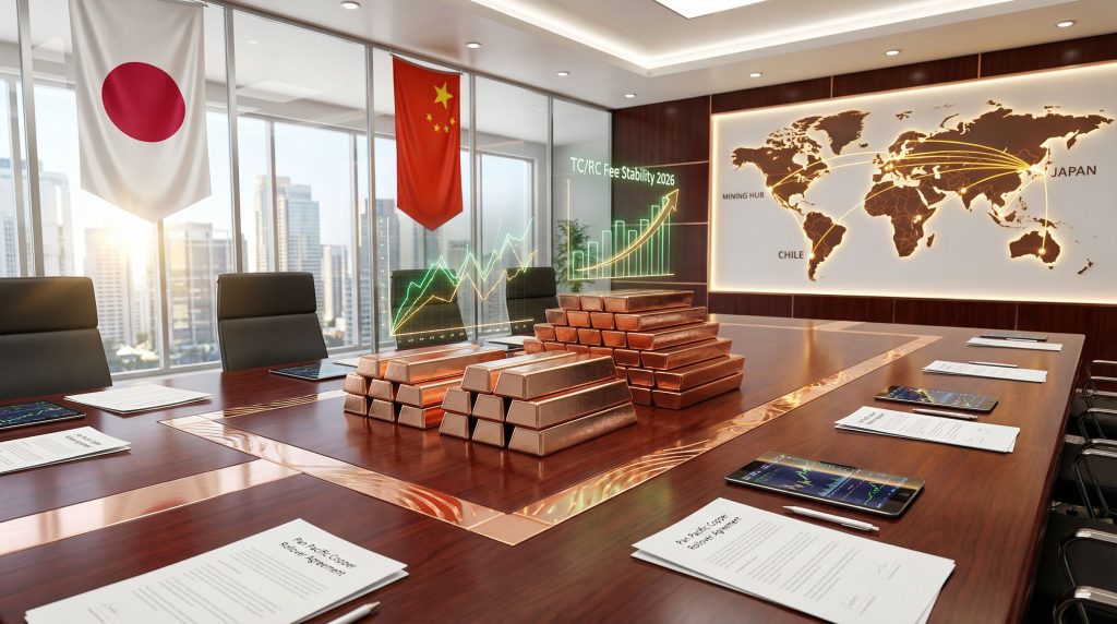 Boardroom discusses Pan Pacific Copper smelting fees.