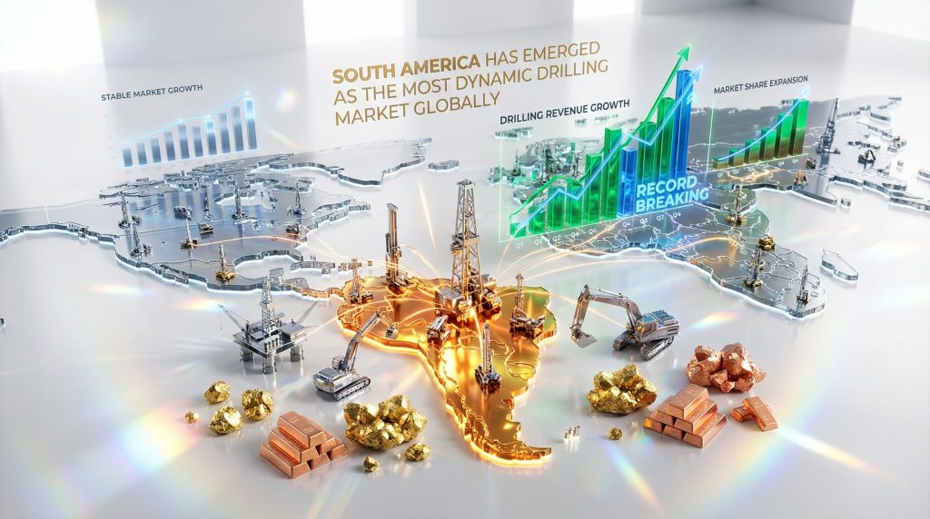 South America sets record quarterly revenue.