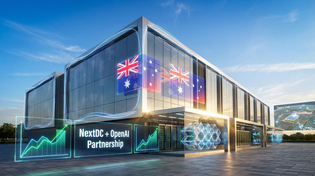 NextDC partners with OpenAI in Australia.