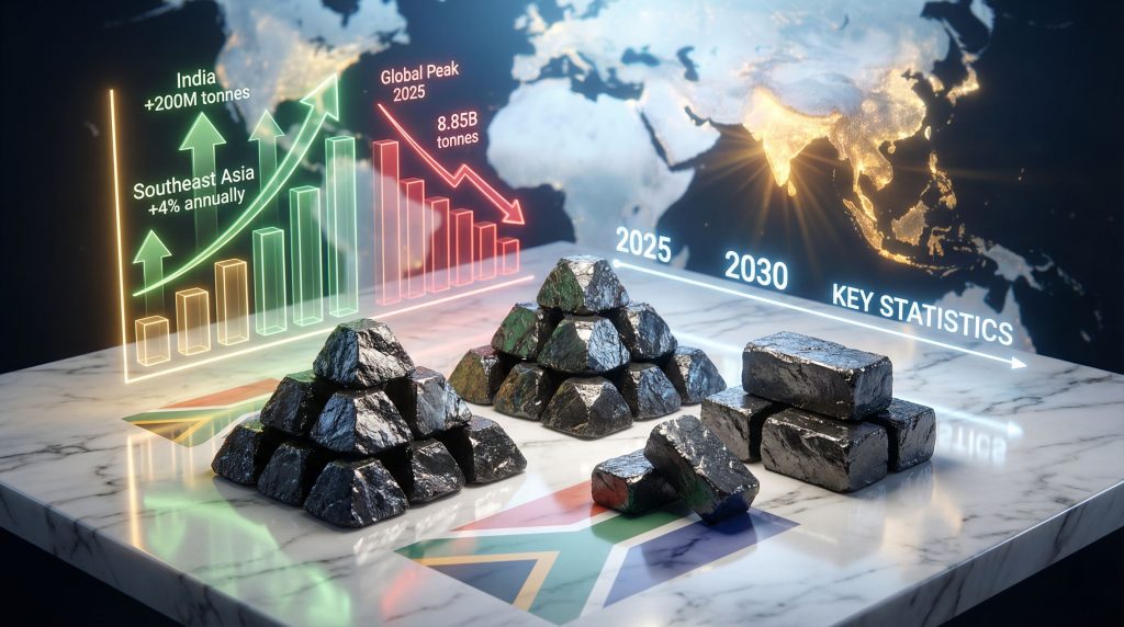 IEA coal demand forecast 2030 statistics visualization.