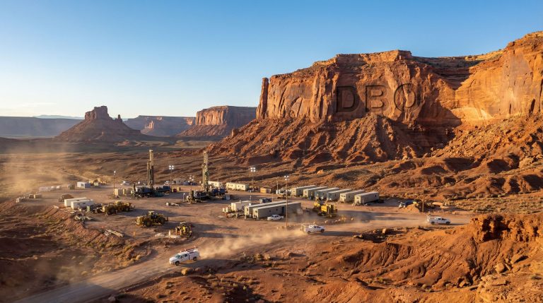 Diablo Resources Ltd-DBO-DBO oil drilling site in desert.
