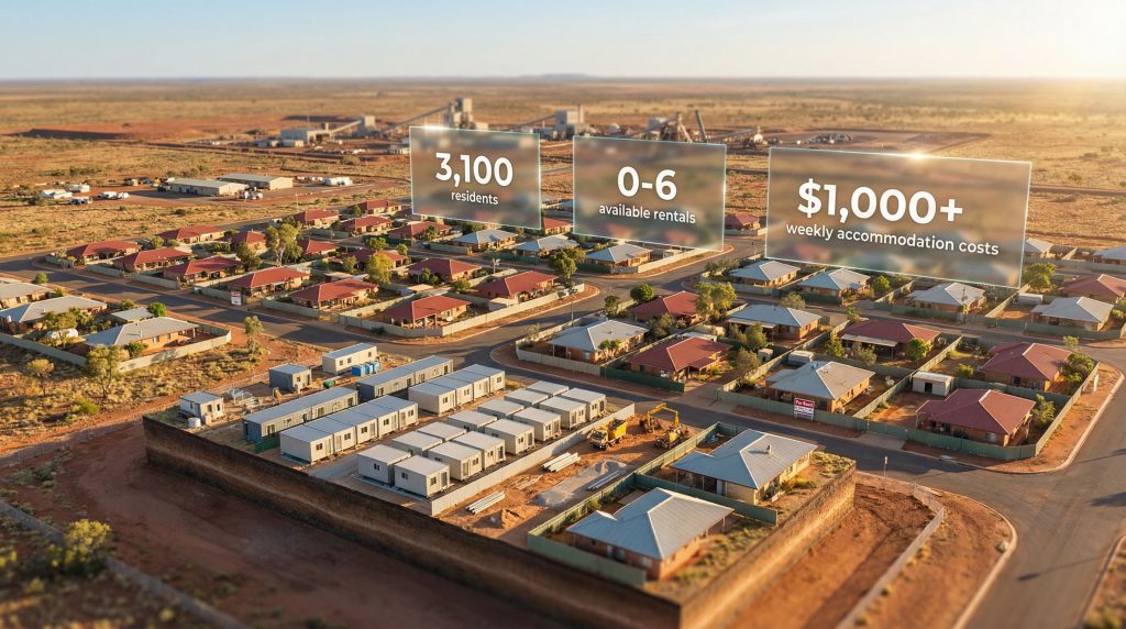 Cloncurry housing crisis: limited rentals and costs.