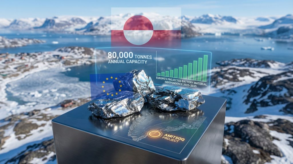 Graphite mining permit approved in Greenland.