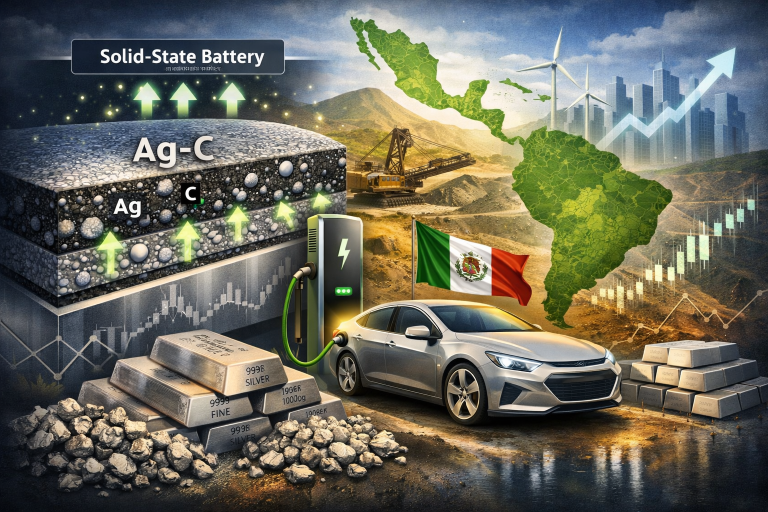 Silver Solid-State Batteries and Latin America’s Strategic Role in the EV Transition