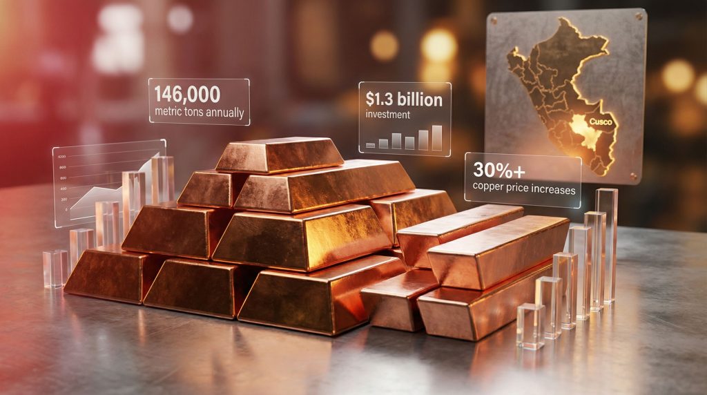 Glencore Peru copper project investment highlights.