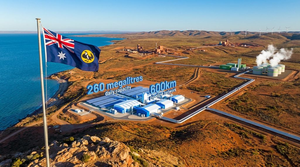 Northern Water Supply Project in South Australia.