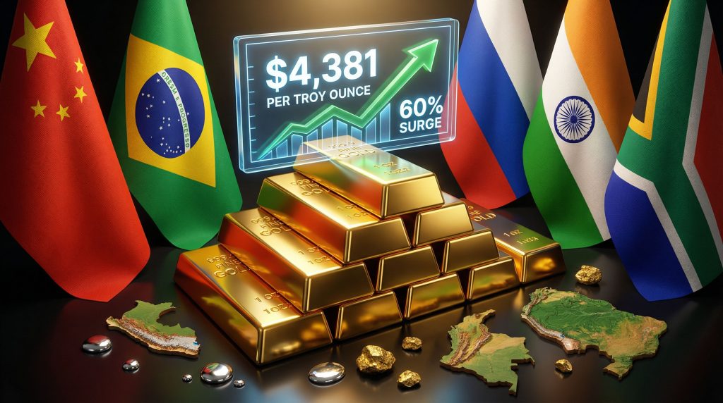 Gold price rally amid illegal mining.