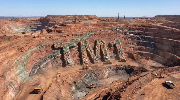 Terra Metals Ltd-TM1-Mining site with excavated letters TMM.