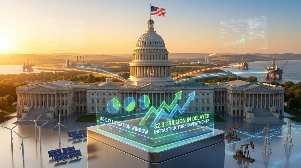 U.S. Capitol with SPEED Act permitting reform.