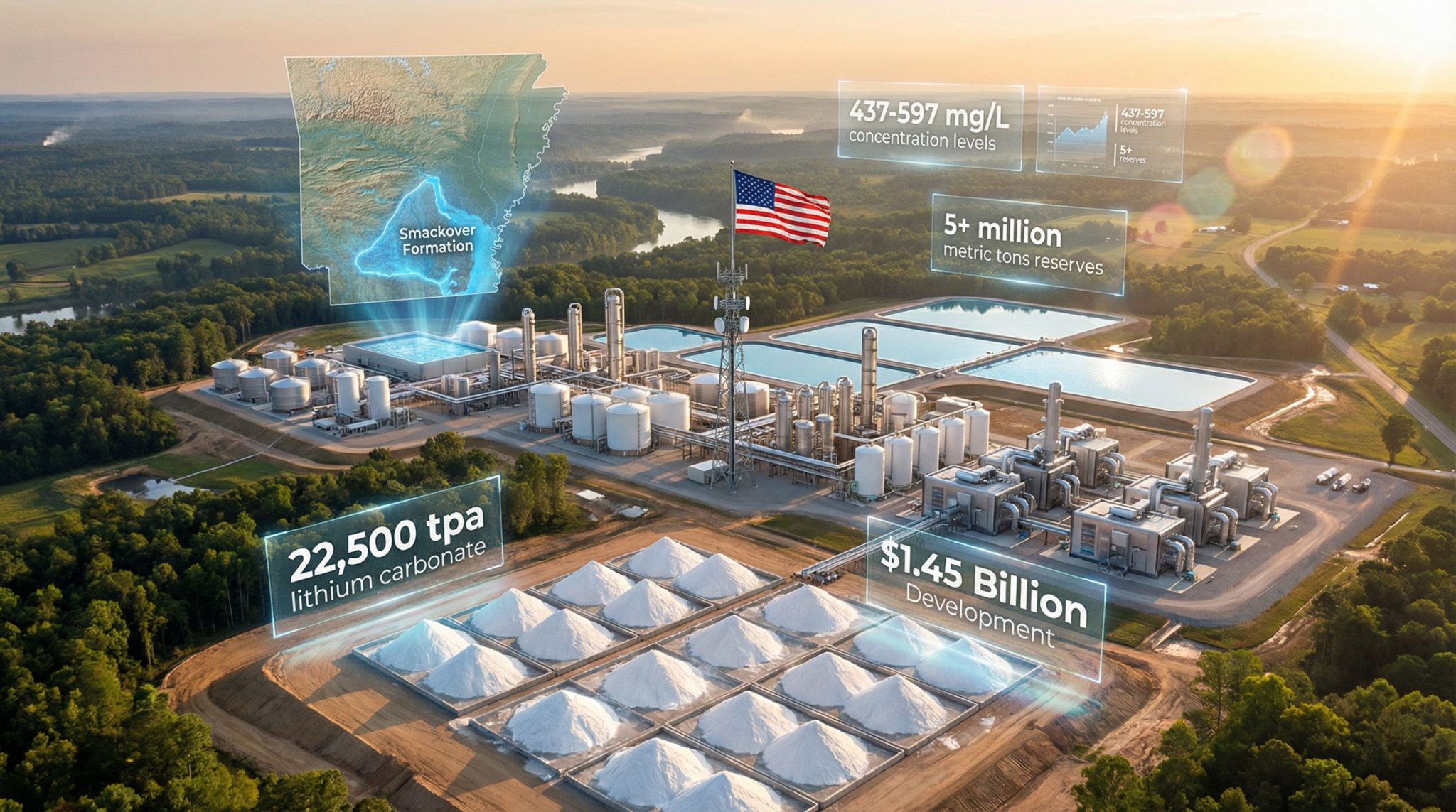 Standard Lithium Arkansas Project Gets $1B Funding