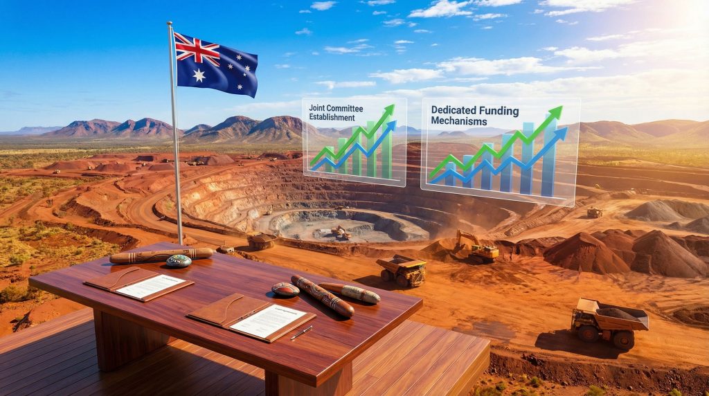 Rio Tinto and Yinhawangka Aboriginal Corporation agreement scenery.