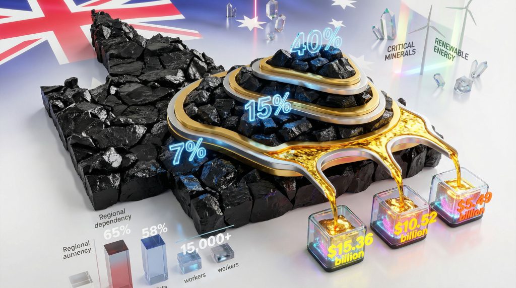 Coal royalties impact on Queensland economy illustrated.