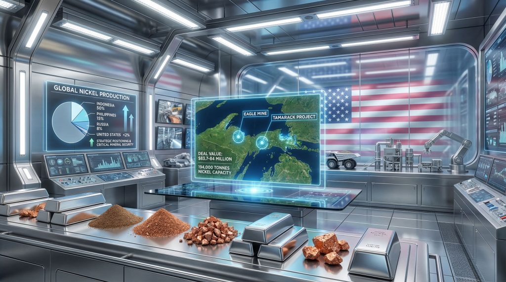 Talon Metals acquisition of Lundin Mining subsidiary depicted.