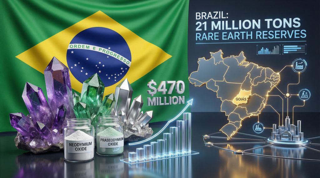 Brazil's rare earths access, U.S. investment.
