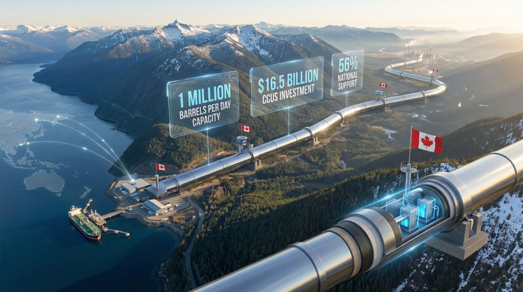 Canada oil pipeline revival boosting capacity.