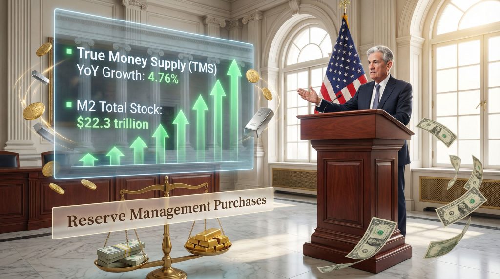 The Fed restarted QE with financial growth.