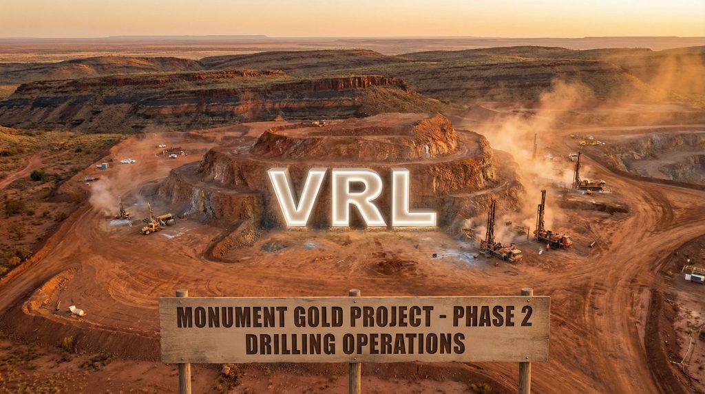 Verity Resources Ltd-VRL-VRL mining site during sunrise operations.
