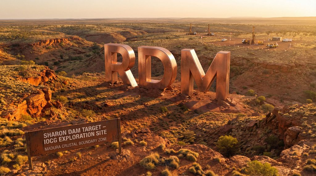 Red Metal Ltd-RDM-Sharon Dam exploration site landscape view.