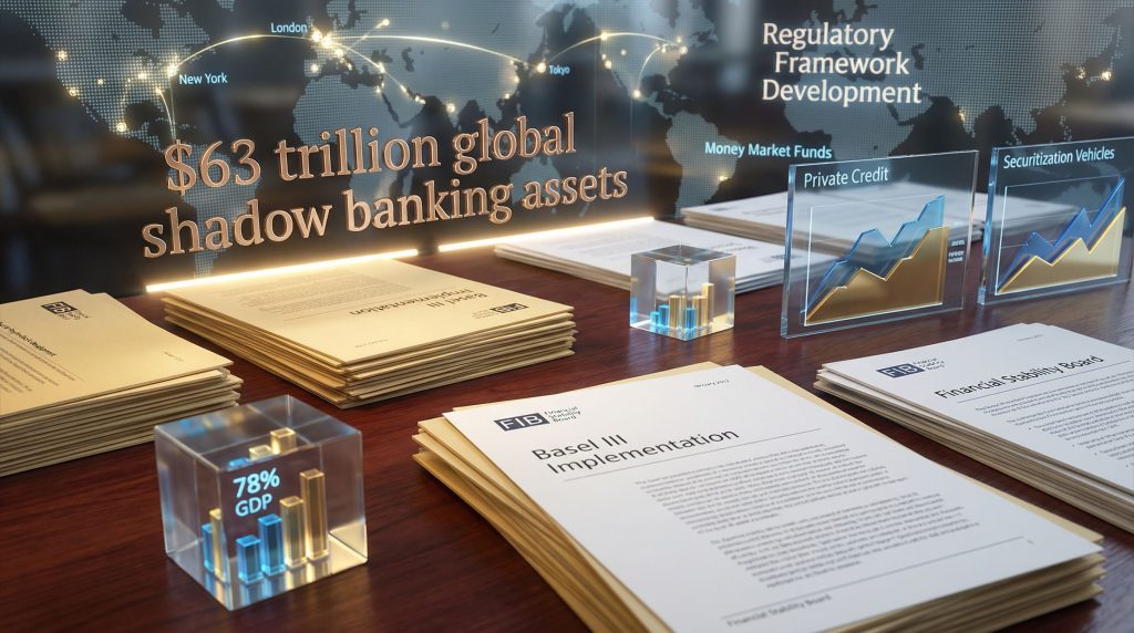 Shadow banking liquidity crisis; global financial overview.