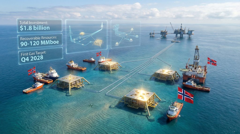 ConocoPhillips Greater Ekofisk redevelopment offshore infrastructure plan.
