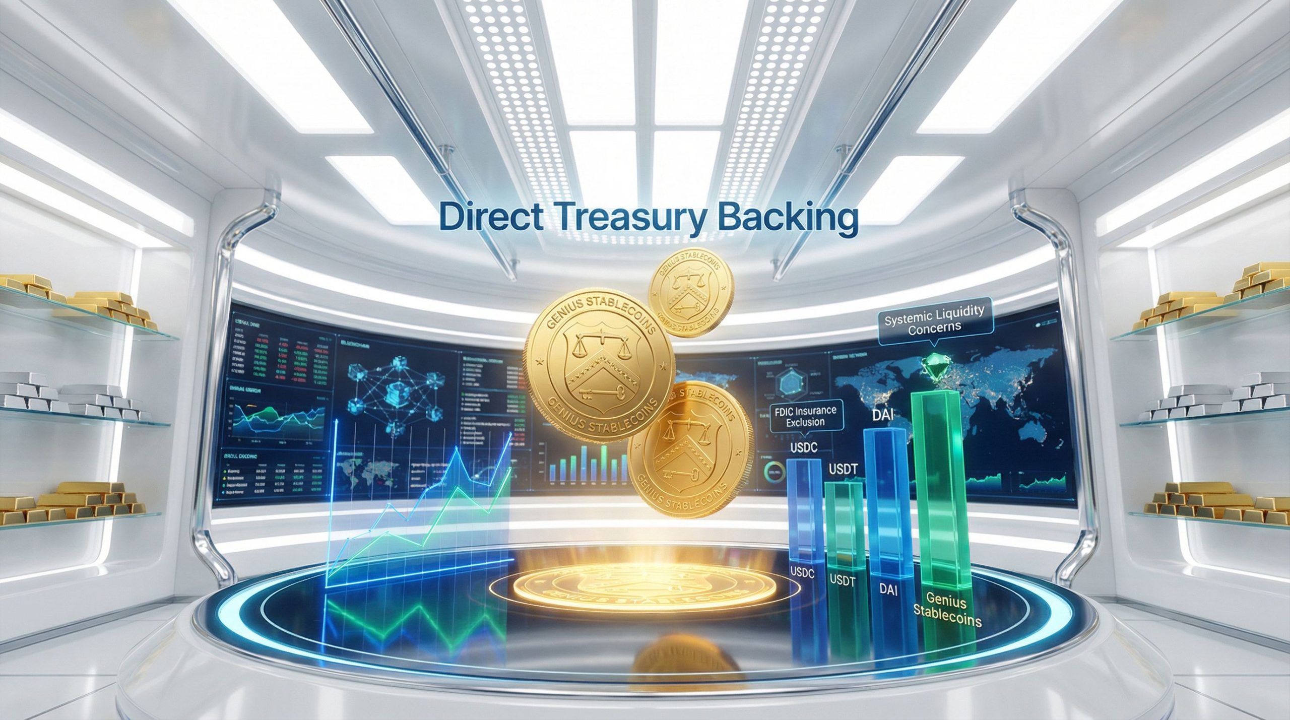 Genius Stable Coins: Government-Backed Digital Currency